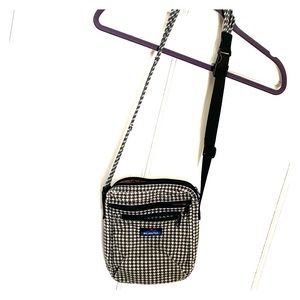 KAVU Houndstooth Rope Bag